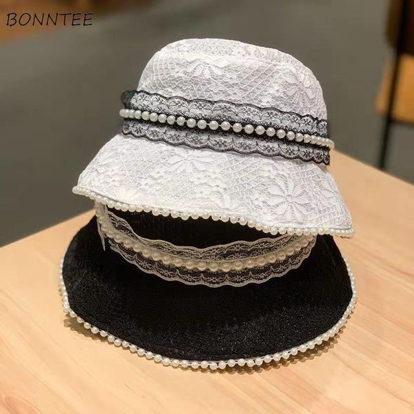 wide brim hats bucket women lace spliced elegant vintage retro lady caps french style chic party all-match mujer streetwear fashion female, Blue;gray
wide brim hats bucket women lace spliced elegant vintage retro lady caps french style chic party all-match mujer streetwear fashion female, Blue;gray