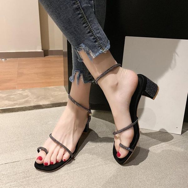 summer women diamond roman shoes brand pu leather thick high heels sandals girls beach designer female open toe holiday, Black
summer women diamond roman shoes brand pu leather thick high heels sandals girls beach designer female open toe holiday, Black