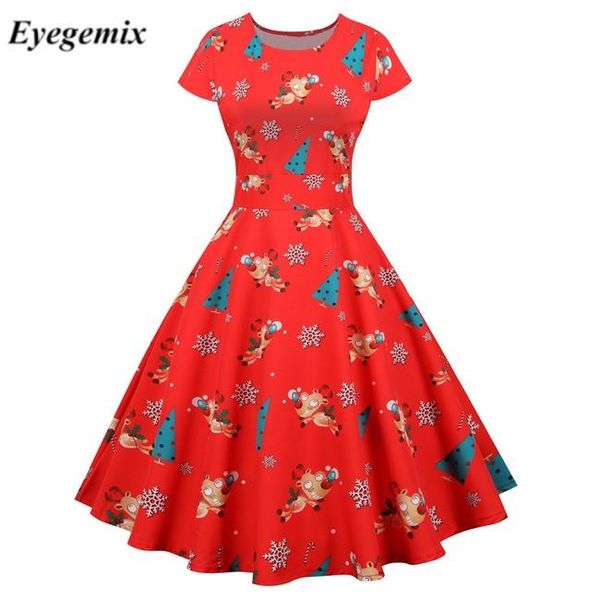 casual dresses christmas dress women winter 1950s 60s short sleeve elegant vintage santa claus print xmas party outfits black swing plus siz, Black;gray
casual dresses christmas dress women winter 1950s 60s short sleeve elegant vintage santa claus print xmas party outfits black swing plus siz, Black;gray