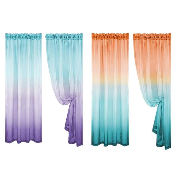 curtain & drapes 1.3x2.4m gradient tulle transparent for living room bedroom sheer home decor window treatment
curtain & drapes 1.3x2.4m gradient tulle transparent for living room bedroom sheer home decor window treatment