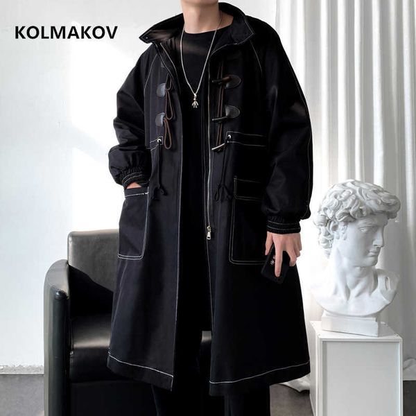 long style coat men spring men horn button male trench coat men's casual windbreakers male jackets men -3xl 211011, Tan;black
long style coat men spring men horn button male trench coat men's casual windbreakers male jackets men -3xl 211011, Tan;black