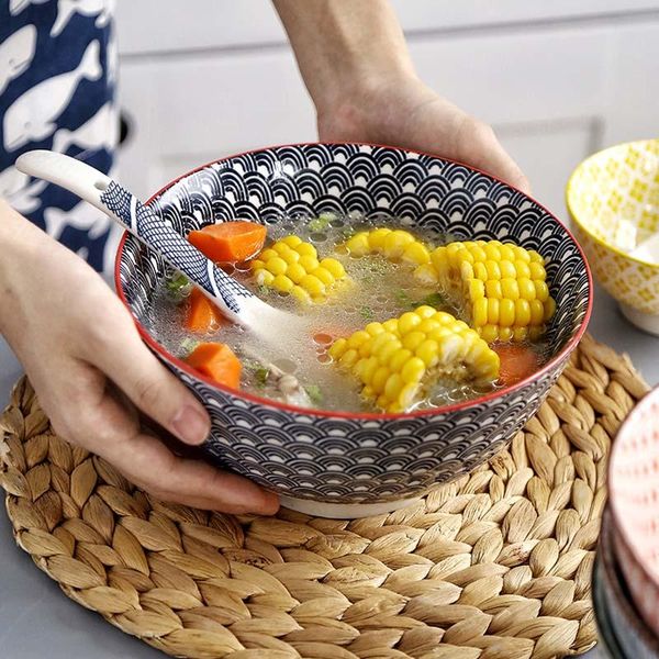 bowls fancity japanese-style ceramic tableware underglaze color large household soup bowl beef noodle commercial bow
bowls fancity japanese-style ceramic tableware underglaze color large household soup bowl beef noodle commercial bow