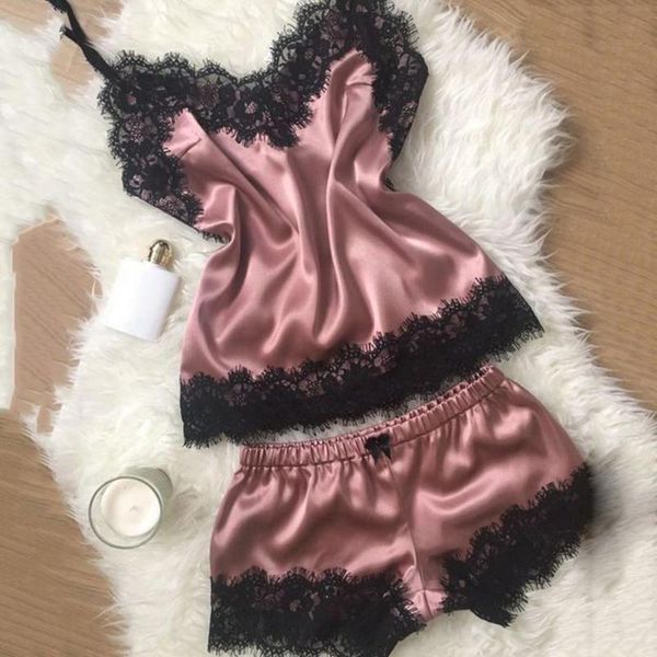 two piece dress 2021 fashion 2 pieces / set lady silky velvet lace strap vest shorts pajamas, White
two piece dress 2021 fashion 2 pieces / set lady silky velvet lace strap vest shorts pajamas, White