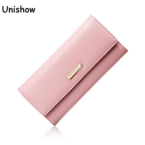 wallets unishow women clutch wallet simple elegant lady purse brand female trifold pu leather girl with coin pocket, Red;black
wallets unishow women clutch wallet simple elegant lady purse brand female trifold pu leather girl with coin pocket, Red;black