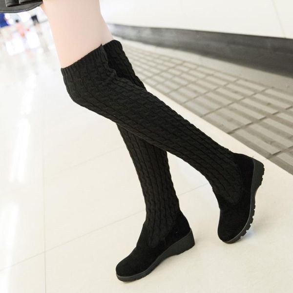 boots women's 2021 autumn winter thigh high for woman shoes knitting wool long boot ladies women socks, Black
boots women's 2021 autumn winter thigh high for woman shoes knitting wool long boot ladies women socks, Black