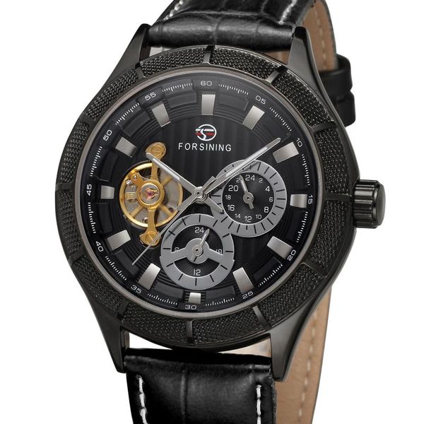 wristwatches forsinng flywheel double ring nail scale automatic mechanical watch black circular belt men's, Slivery;brown
wristwatches forsinng flywheel double ring nail scale automatic mechanical watch black circular belt men's, Slivery;brown