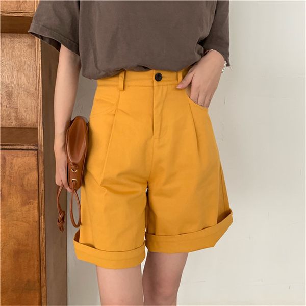 safari style female straight casual high waist chic fashion women solid korea shorts summer feminino 210421, White;black
safari style female straight casual high waist chic fashion women solid korea shorts summer feminino 210421, White;black