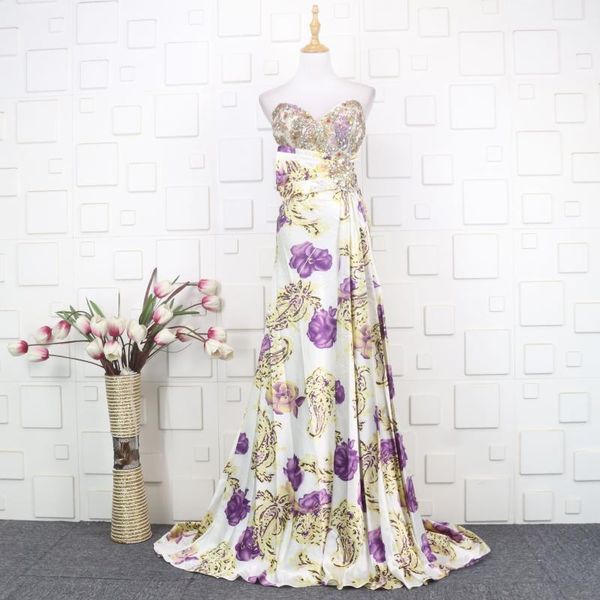 party dresses print flower prom 2021 crystals beaded floor length formal women long evening gowns, White;black
party dresses print flower prom 2021 crystals beaded floor length formal women long evening gowns, White;black