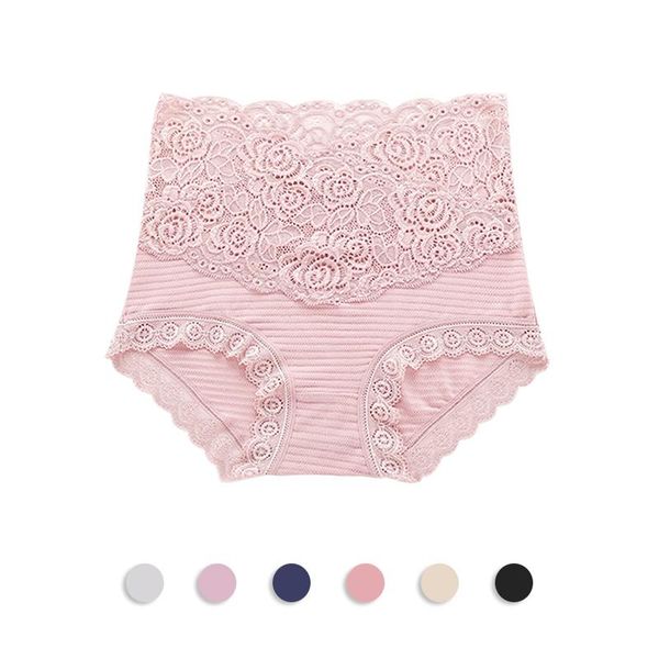 women's panties 6 pcs high-rise cotton briefs underwear for woman ladies underpants female lace bannirou, Black;pink
women's panties 6 pcs high-rise cotton briefs underwear for woman ladies underpants female lace bannirou, Black;pink
