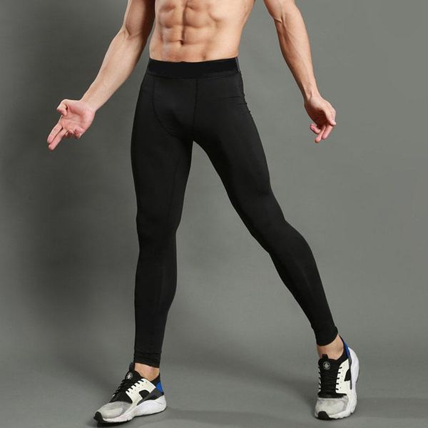 men's pants mens compression running sports basketball training trousers male jogging gym elasticity bottoming tight leggings, Black
men's pants mens compression running sports basketball training trousers male jogging gym elasticity bottoming tight leggings, Black