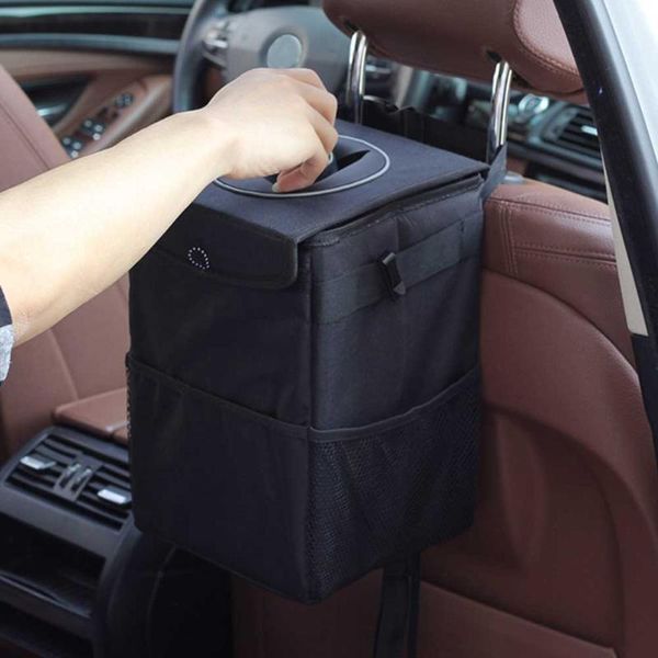 other interior accessories seatback hanging with lid container folding litter multifunctional large capacity car trash can waterproof univer
other interior accessories seatback hanging with lid container folding litter multifunctional large capacity car trash can waterproof univer