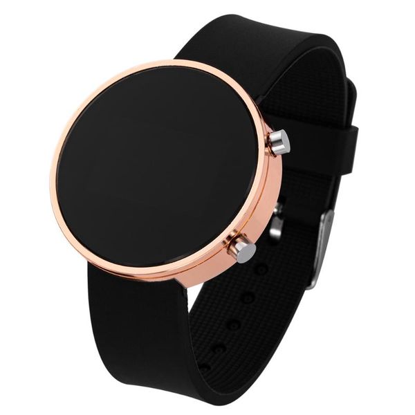 wristwatches led sports women watches men digital ladies for reloj hombre, Slivery;brown
wristwatches led sports women watches men digital ladies for reloj hombre, Slivery;brown