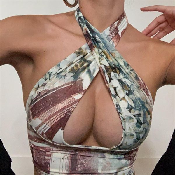 women's tanks & camis wei yao y2kfashion vintage print criss cross halter crop for women outfits elegant backless y2k cropped stree, White
women's tanks & camis wei yao y2kfashion vintage print criss cross halter crop for women outfits elegant backless y2k cropped stree, White