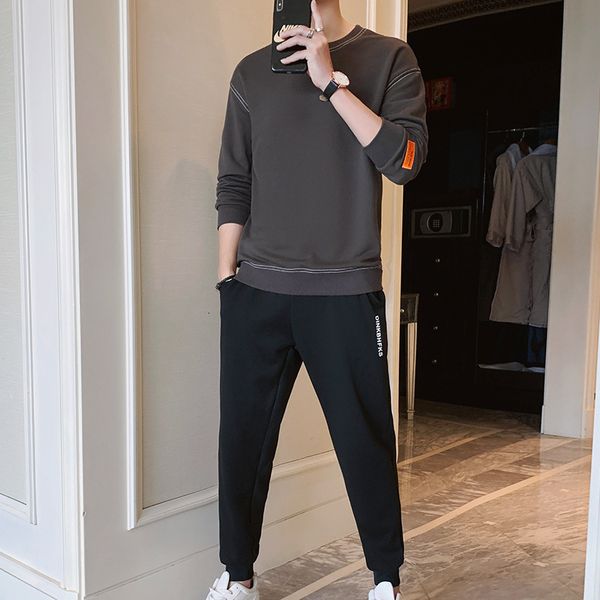 men's t shirts sportswear 2021 autumn long sleeve t-shirt 's sweater bottomed shirt round neck suit casual men, White;black
men's t shirts sportswear 2021 autumn long sleeve t-shirt 's sweater bottomed shirt round neck suit casual men, White;black