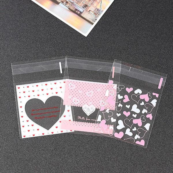 gift wrap 100pcs/lot heart pattern cookie packaging bags wedding candy bag small self adhesive plastic 7x7cm
gift wrap 100pcs/lot heart pattern cookie packaging bags wedding candy bag small self adhesive plastic 7x7cm