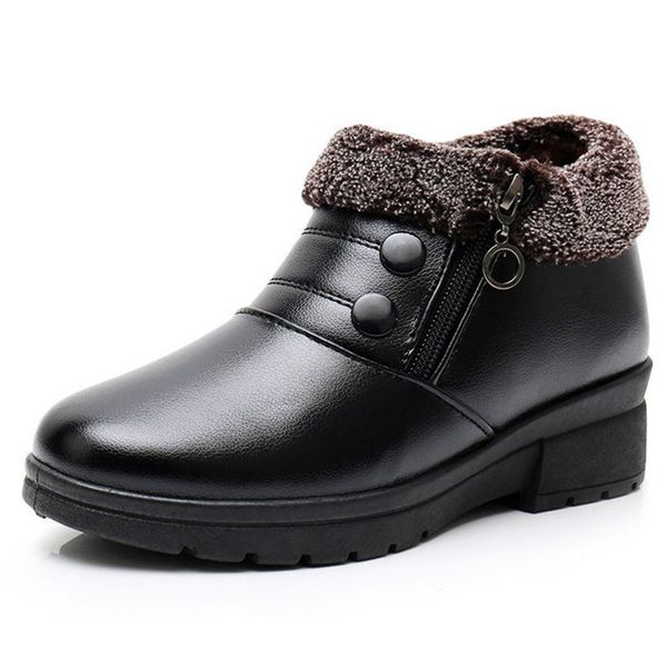 boots women warm plush ankle boots for comfortable shoes ladies fashion zipper snow soft sloe female shoe, Black
boots women warm plush ankle boots for comfortable shoes ladies fashion zipper snow soft sloe female shoe, Black