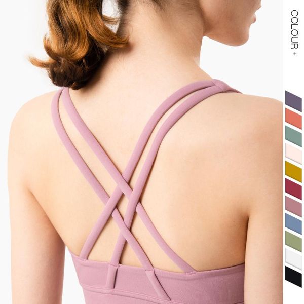 yoga outfits woman bra cross back breathable padded proof sports camisole ushaped neck solid color gathering athletic activewear, White;red
yoga outfits woman bra cross back breathable padded proof sports camisole ushaped neck solid color gathering athletic activewear, White;red