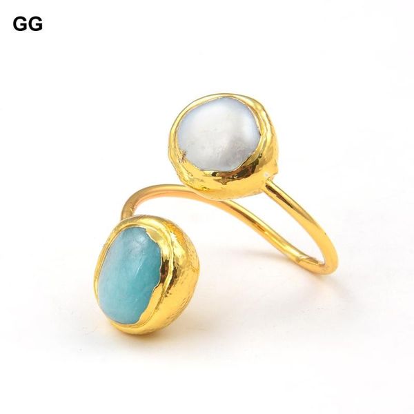 jewelry natural freshwater pearl gold color bezel finger green amazonites rings adjustable gift classic for women wedding, Slivery;golden
jewelry natural freshwater pearl gold color bezel finger green amazonites rings adjustable gift classic for women wedding, Slivery;golden