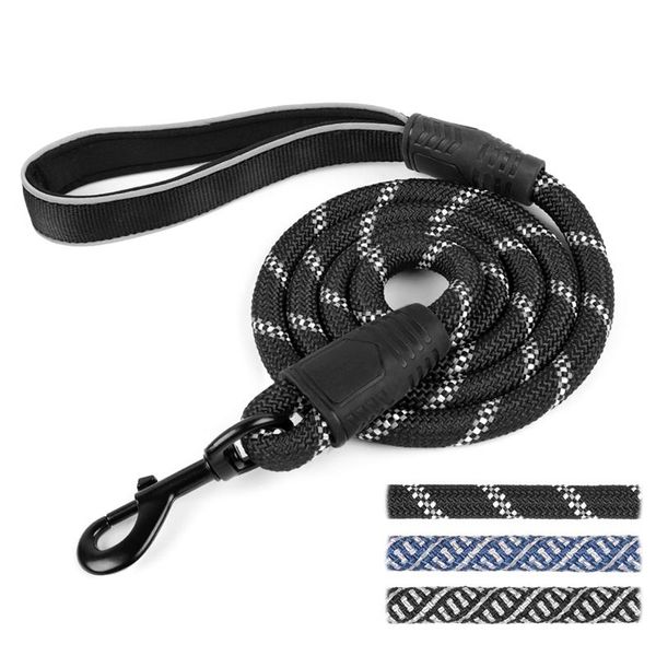 dog collars & leashes heavy duty large leash nylon reflective pet training padded handle outdoor hiking rope dogs lead 5ft/6ft
dog collars & leashes heavy duty large leash nylon reflective pet training padded handle outdoor hiking rope dogs lead 5ft/6ft