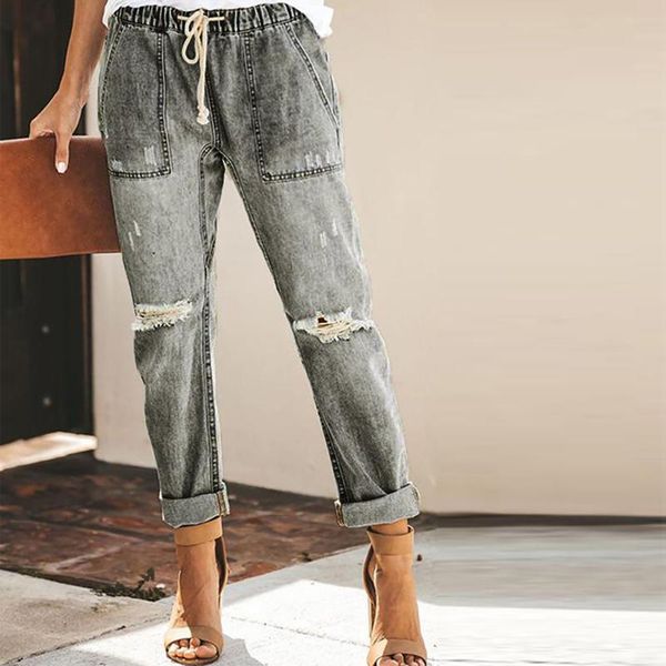 women's jeans 2021 straight loose women solid color hole low waist fashion washed boyfriend pants trouser, Blue
women's jeans 2021 straight loose women solid color hole low waist fashion washed boyfriend pants trouser, Blue