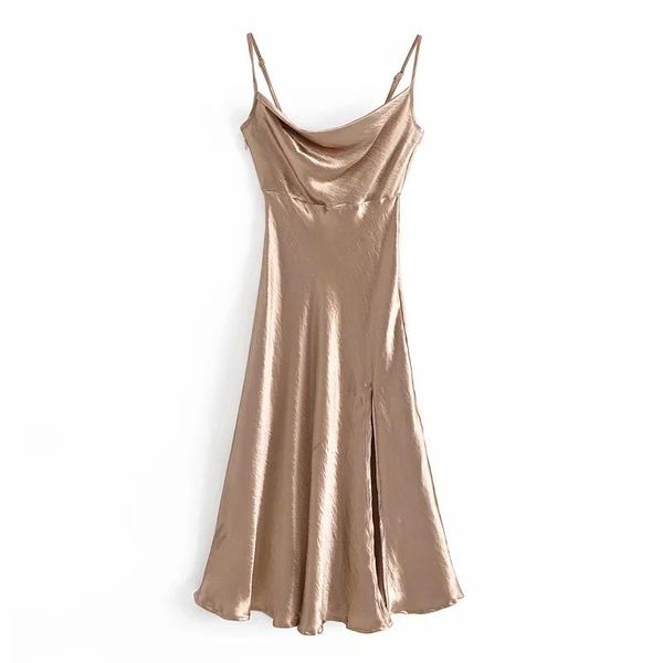 casual dresses 2021 summer women sundresses off shoulder middle length slit split sling vestidos party sleeveless strap midi dress, Black;gray
casual dresses 2021 summer women sundresses off shoulder middle length slit split sling vestidos party sleeveless strap midi dress, Black;gray