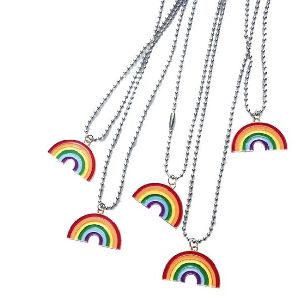 pendant necklaces friend necklace charm rainbow heart choker engrave forever friendship bff jewelry gift, Silver
pendant necklaces friend necklace charm rainbow heart choker engrave forever friendship bff jewelry gift, Silver
