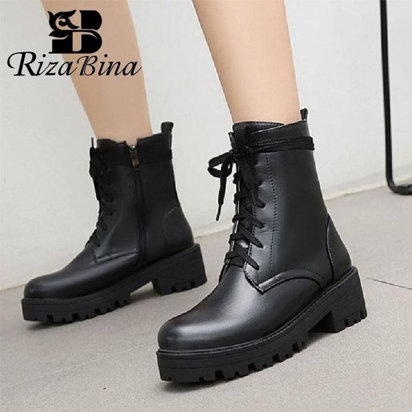 boots rizabina size 35-43 women ankle platform cross strap side zipper shoes warm winter party footwear, Black
boots rizabina size 35-43 women ankle platform cross strap side zipper shoes warm winter party footwear, Black