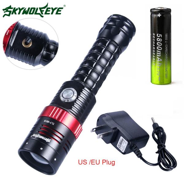 zoomable tactical 18650 led rechargeable 6000lm xm-l t6 torch 5 modes camping light +battery +charger flashlights torches
zoomable tactical 18650 led rechargeable 6000lm xm-l t6 torch 5 modes camping light +battery +charger flashlights torches