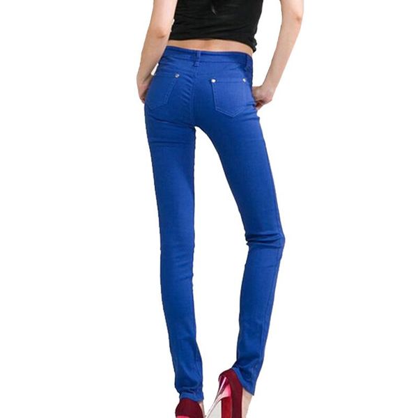 female jeans buttons high waist for women autumn skinny office denim pencil pants quality women's, Blue
female jeans buttons high waist for women autumn skinny office denim pencil pants quality women's, Blue