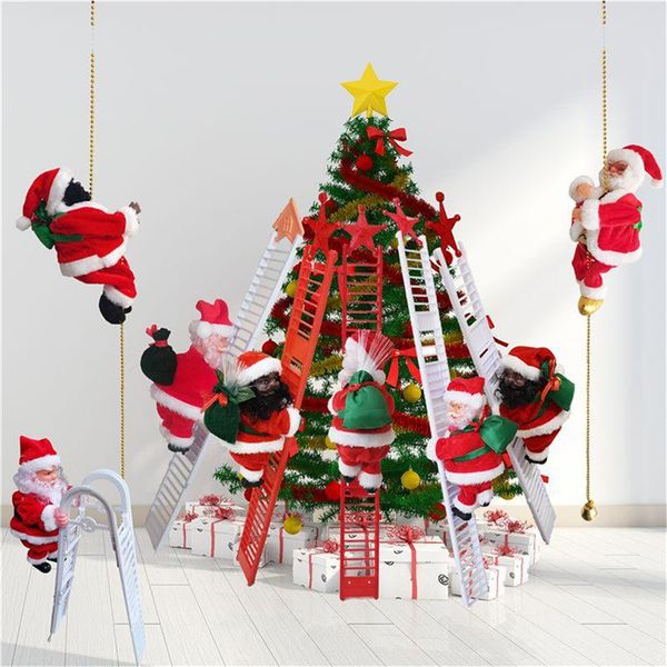 christmas decorations gift electric climbing ladder santa claus ornament decoration for home tree hanging decor
christmas decorations gift electric climbing ladder santa claus ornament decoration for home tree hanging decor