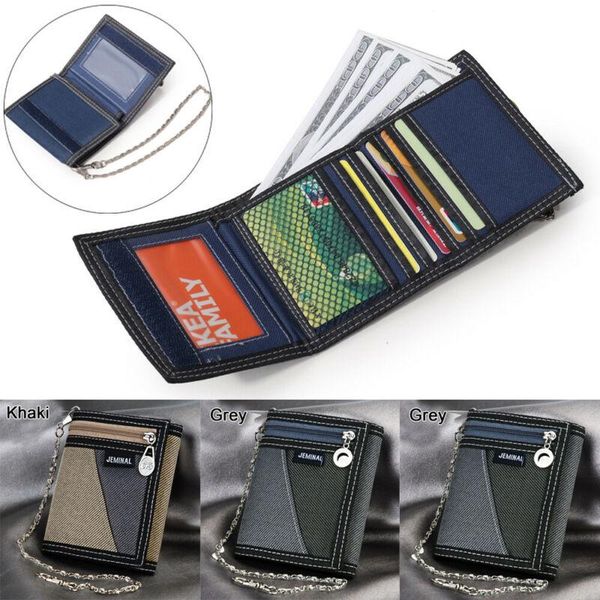 wallets mens sports canvas soft wallet holder purse black blue with chain man zipper fodable mini, Red;black
wallets mens sports canvas soft wallet holder purse black blue with chain man zipper fodable mini, Red;black