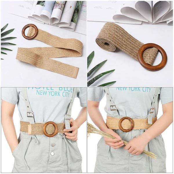 belts round wooden buckle dress belt for women casual female braided wide strap designer woven girls elastic pp straw, Black;brown
belts round wooden buckle dress belt for women casual female braided wide strap designer woven girls elastic pp straw, Black;brown