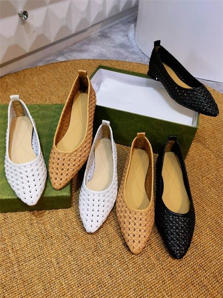 dress shoes summer women's single woven calf leather comfortable soft sole low heel fashion, Black
dress shoes summer women's single woven calf leather comfortable soft sole low heel fashion, Black