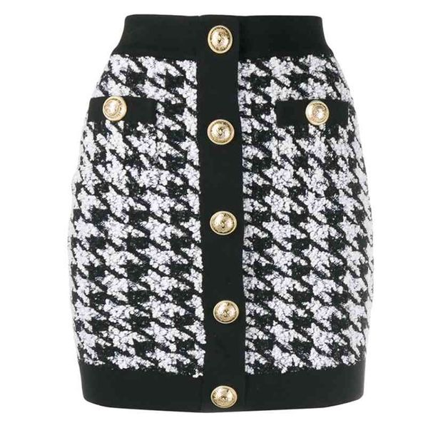 designer skirt women's lion buttons shimmer tweed houndstooth mini skirt 210330, Black
designer skirt women's lion buttons shimmer tweed houndstooth mini skirt 210330, Black