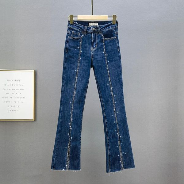 women's jeans fashion 2021 spring autumn high waist stretch denim pants street grils split bootcut trousers woman jean, Blue
women's jeans fashion 2021 spring autumn high waist stretch denim pants street grils split bootcut trousers woman jean, Blue
