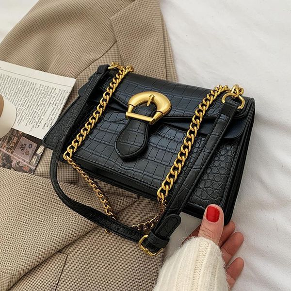 crocodile pattern square crossbody 2021 new high-quality pu leather women's designer handbag chain shoulder messenger bag
crocodile pattern square crossbody 2021 new high-quality pu leather women's designer handbag chain shoulder messenger bag