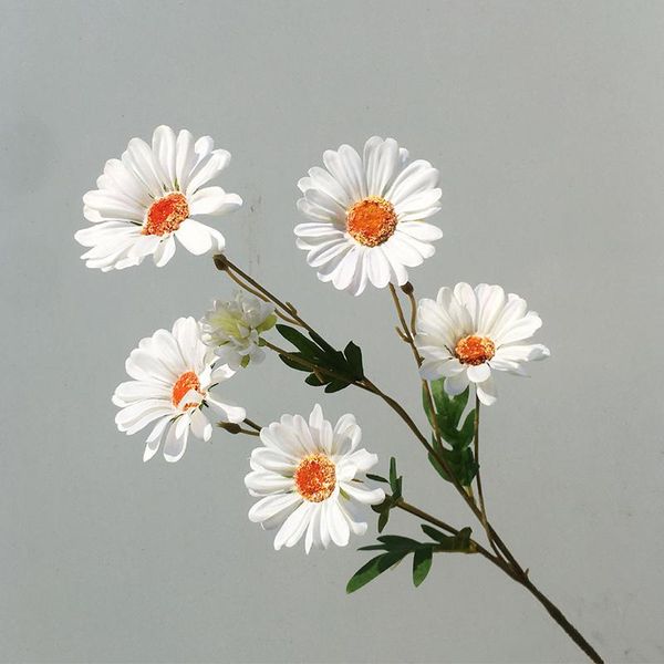 decorative flowers & wreaths pastoral style simulation 6 daisies small fresh deskdecorations fake bouquets home dining table
decorative flowers & wreaths pastoral style simulation 6 daisies small fresh deskdecorations fake bouquets home dining table