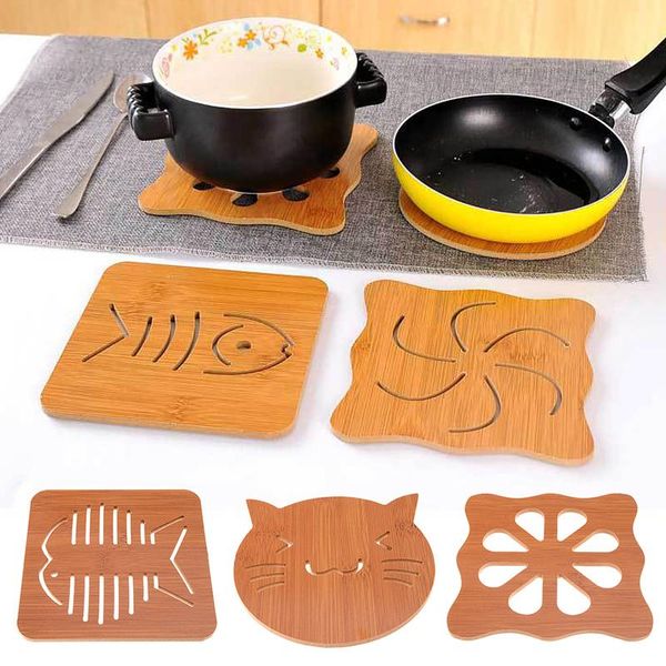 mats & pads wood heat resistant pad drink set cute cat fish placemats for dining table decoration kitchen accessories
mats & pads wood heat resistant pad drink set cute cat fish placemats for dining table decoration kitchen accessories