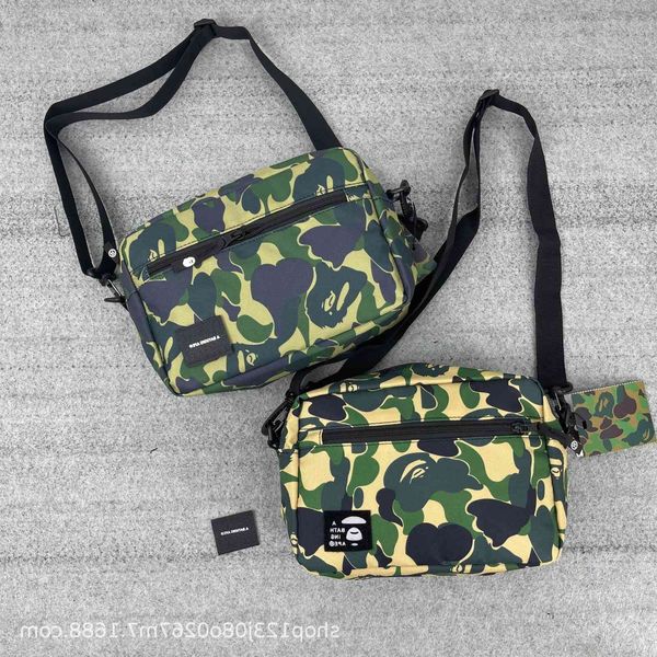 aape19 spring new men's and women's versatile camouflage diagonal canvas backpack chest bag waist style
aape19 spring new men's and women's versatile camouflage diagonal canvas backpack chest bag waist style