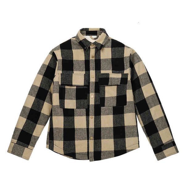 men's jackets version essentials sixth collection plaid loose streetwear cotton lining 1:1 jerry coat t477, Black;brown
men's jackets version essentials sixth collection plaid loose streetwear cotton lining 1:1 jerry coat t477, Black;brown