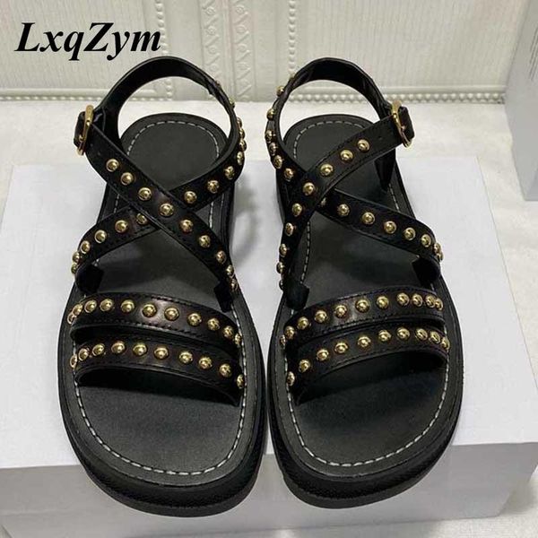 sandals rivets decor women summer woman thick sole sandalias mujer platform leisure gladiator female shoes, Black
sandals rivets decor women summer woman thick sole sandalias mujer platform leisure gladiator female shoes, Black