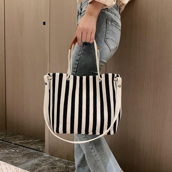 evening bags women female canvas bag handbags large capacity bucket striped messenger shopper sac a main
evening bags women female canvas bag handbags large capacity bucket striped messenger shopper sac a main