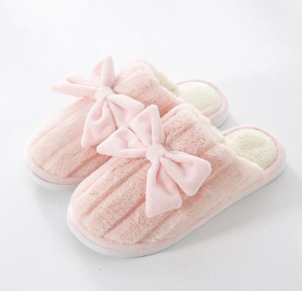 slippers fur home bow couple cotton men's winter plus velvet bow-knot women's cute shoes, Black
slippers fur home bow couple cotton men's winter plus velvet bow-knot women's cute shoes, Black