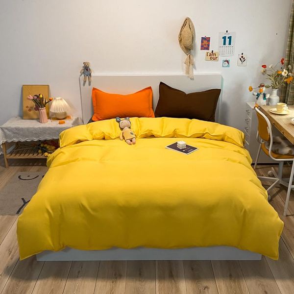 bedding sets bonenjoy yellow duvet cover set king size bedclothes solid color gary bed sheet matching quilt for adult
bedding sets bonenjoy yellow duvet cover set king size bedclothes solid color gary bed sheet matching quilt for adult