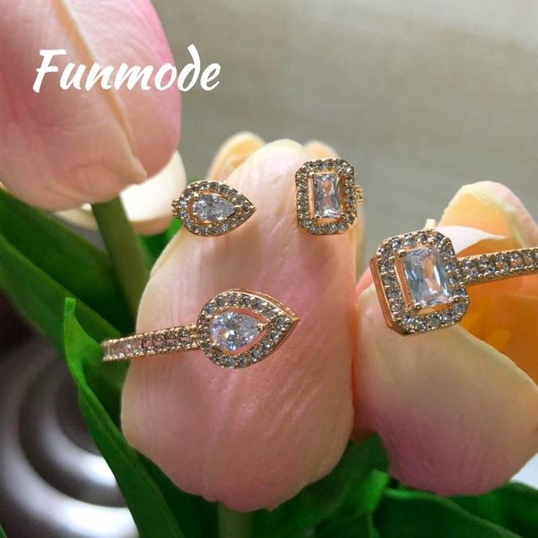 earrings & necklace funmode luxury water drop design cz pave statement bracelet bangle ring and stud women fashion jewelry bijoux f004k, Silver
earrings & necklace funmode luxury water drop design cz pave statement bracelet bangle ring and stud women fashion jewelry bijoux f004k, Silver