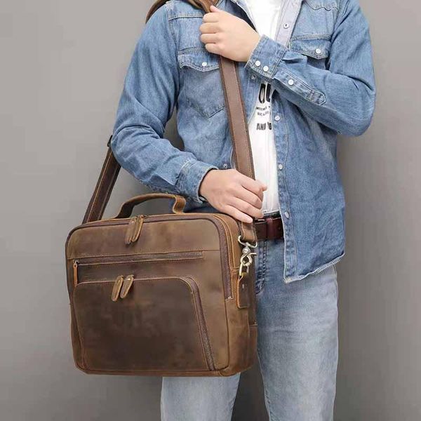 briefcases luufan men business briefcase vintage crazy horse genuine leather man 15.6 laphandbag cowhide shoulder messenge bag for male
briefcases luufan men business briefcase vintage crazy horse genuine leather man 15.6 laphandbag cowhide shoulder messenge bag for male