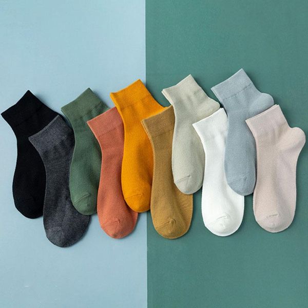 men's socks 2021 soft breathable casual candy color women short spring summer female thin solid soxs students cotton, Black
men's socks 2021 soft breathable casual candy color women short spring summer female thin solid soxs students cotton, Black
