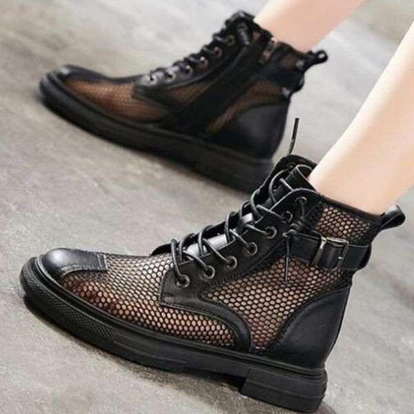boots british style women summer short breathable 2021 fashion shoes mesh gauze hollow sandals flat kl488, Black
boots british style women summer short breathable 2021 fashion shoes mesh gauze hollow sandals flat kl488, Black