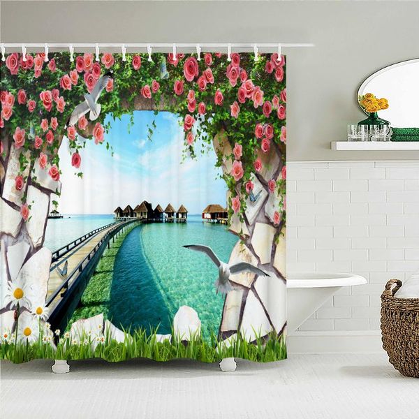 shower curtains landscape printing fabric curtain bathroom waterproof flower bird seaside scenery bath decor with hooks
shower curtains landscape printing fabric curtain bathroom waterproof flower bird seaside scenery bath decor with hooks