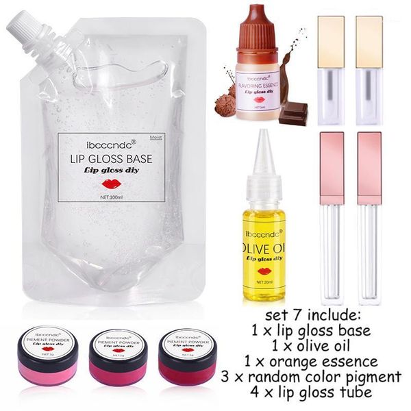 lip gloss set 100ml moisturizing clear lipgloss base gel pigment powder natural flavor essence olive oil diy lipstick tools1
lip gloss set 100ml moisturizing clear lipgloss base gel pigment powder natural flavor essence olive oil diy lipstick tools1